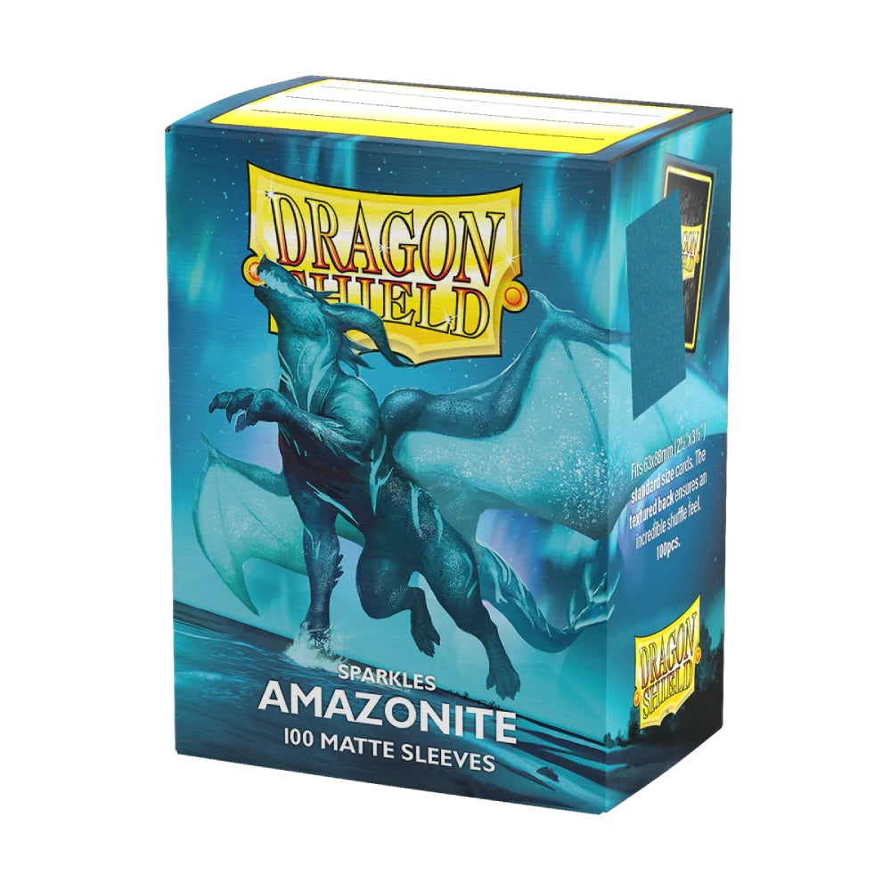 Dragon Shield: Sleeves  - Matte  - Sparkles: Amazonite
