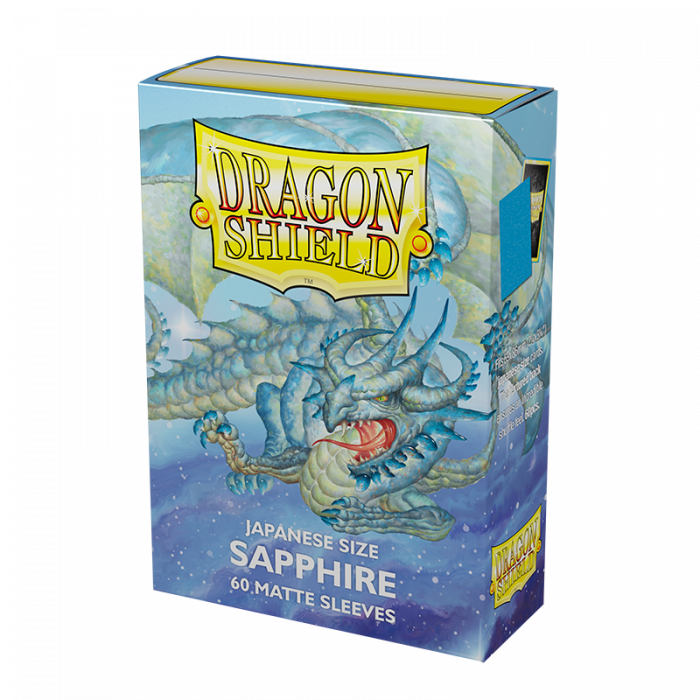Dragon Shield: Japanese Size Sleeves  - Matte  - Sapphire