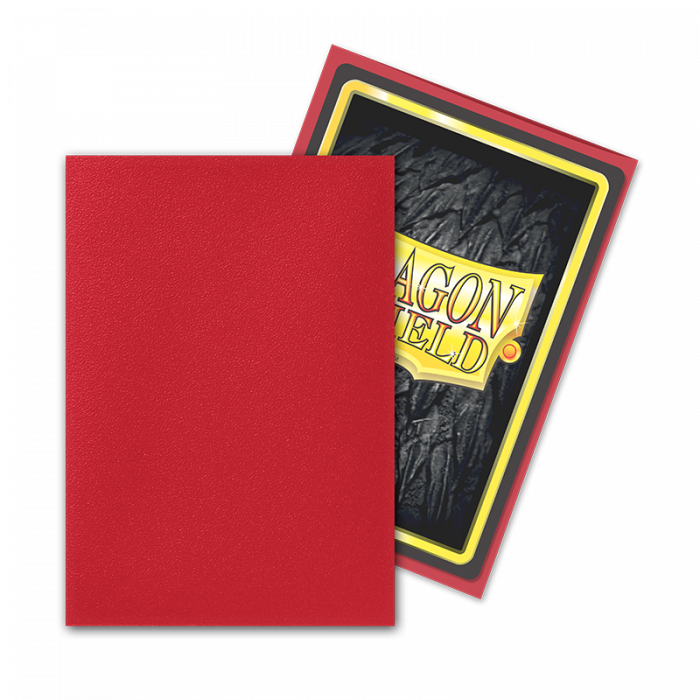 Dragon Shield: Japanese Size Sleeves - Matte - Ruby