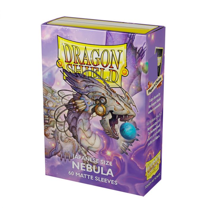 Dragon Shield: Japanese Size Sleeves  - Matte  - Nebula Purple