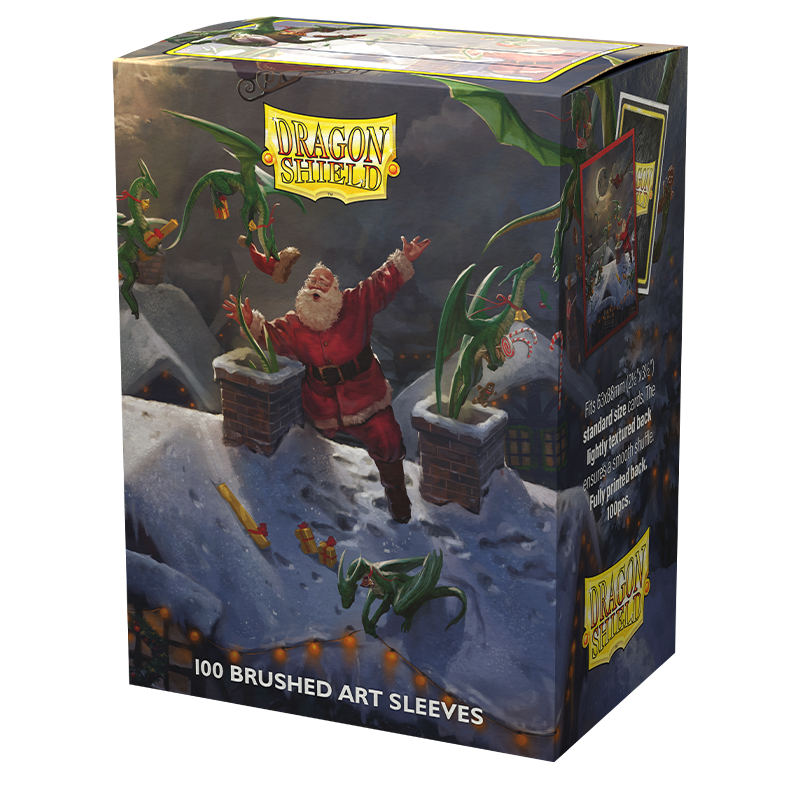 Dragon Shield: Sleeves  - Brushed Art  - Christmas 2023