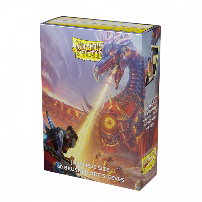 Dragon Shield: Japanese Size Sleeves  - Brushed Art  - Bolt Reaper