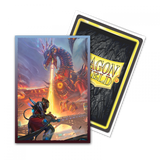 Dragon Shield: Japanese Size Sleeves  - Brushed Art  - Bolt Reaper