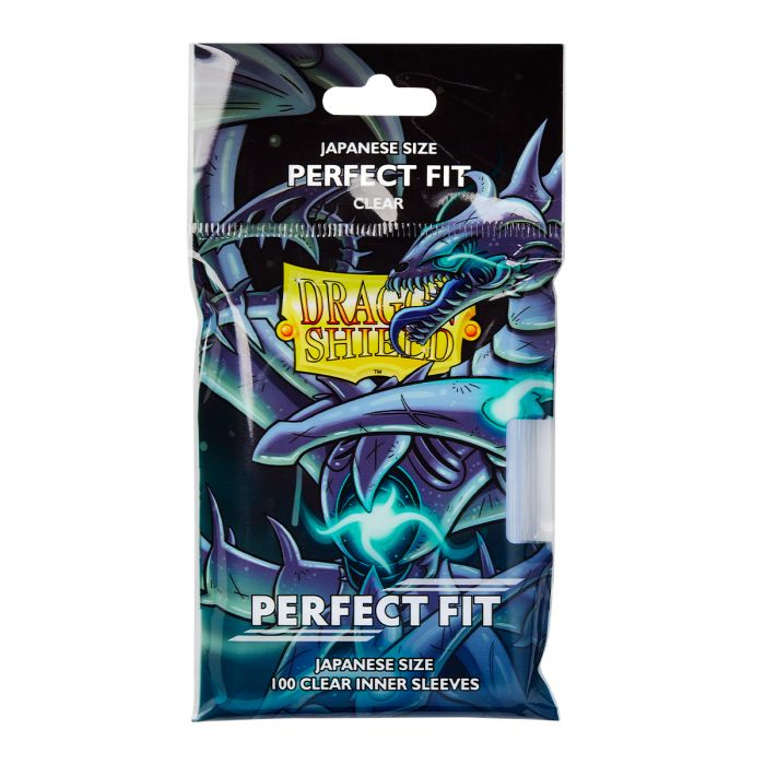 Dragon Shield: Perfect Fit Japanese Size Inner Sleeves  - Clear