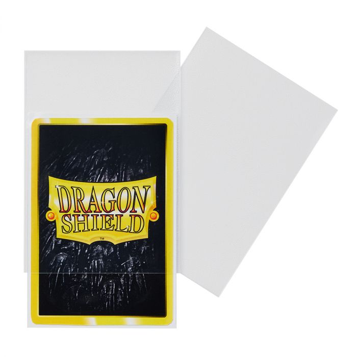 Dragon Shield: Japanese Size Outer Sleeves  - Matte  - Clear