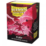 Dragon Shield: Sleeves  - Matte Dual  - Fury (Alaric, Crimson King)