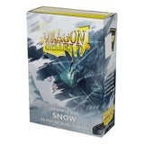 Dragon Shield: Japanese Size Sleeves  - Matte Dual  - Snow (Nirin)