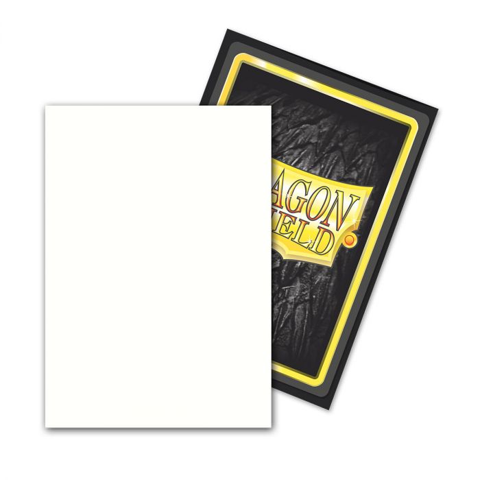 Dragon Shield: Japanese Size Sleeves  - Matte Dual  - Snow (Nirin)