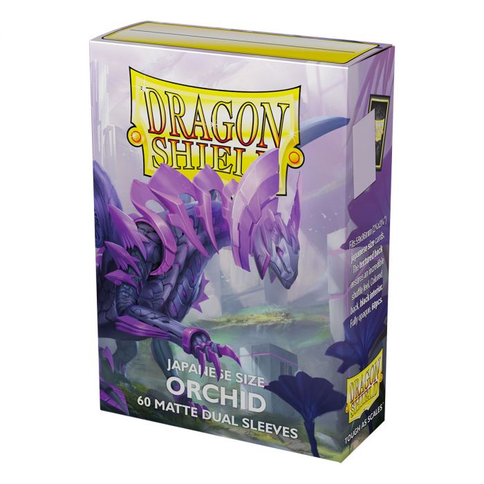 Dragon Shield: Japanese Size Sleeves  - Matte Dual  - Orchid (Emme)