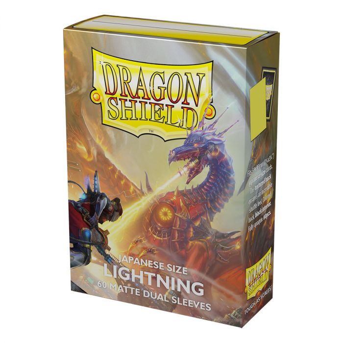 Dragon Shield Japanese Size Sleeves - Matte Dual - Lightning (Ailia)