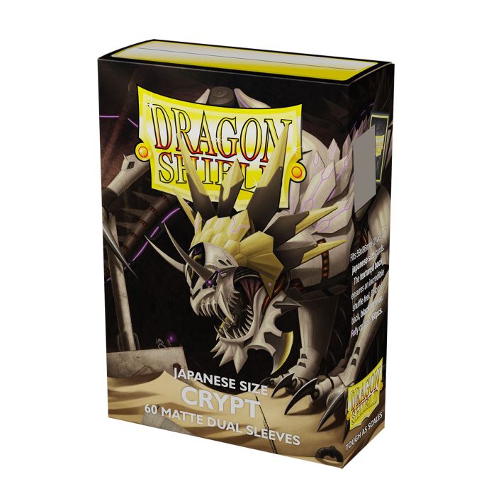 Dragon Shield: Japanese Size Sleeves  - Matte Dual  - Crypt (Neonen)