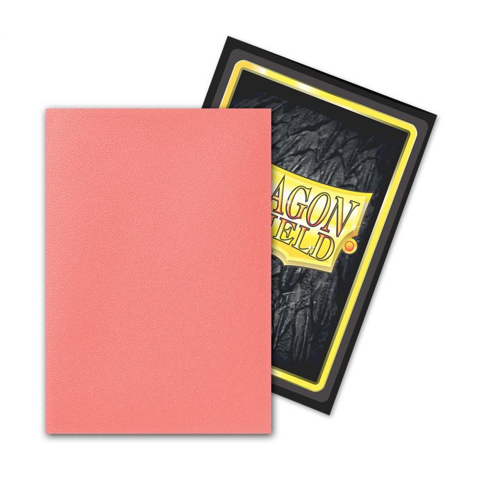 Dragon Shield: Japanese Size Sleeves  - Matte Dual  - Peach (Piip)