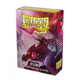 Dragon Shield: Japanese Size Sleeves - Matte Dual - Fury (Alaric, Crimson King)