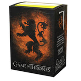 Dragon Shield Sleeves - Matte Art - Game of Thrones - House Lannister