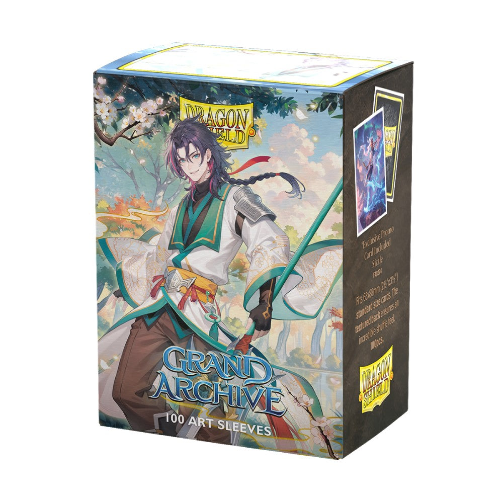 Dragon Shield: Sleeves  - Matte Art  - Grand Archive: Jin, Fate Defiant