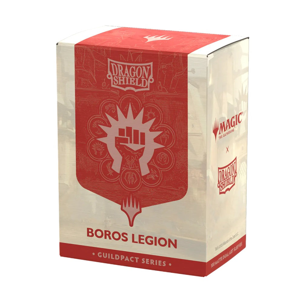 Dragon Shield: Sleeves  - Matte Dual Art  - MTG Guildpact Series: Boros Legion