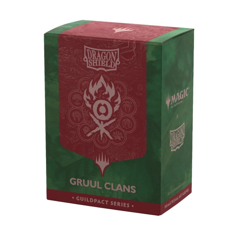 Dragon Shield: Sleeves - Matte Dual Art - MTG Guildpact Series: Gruul Clans