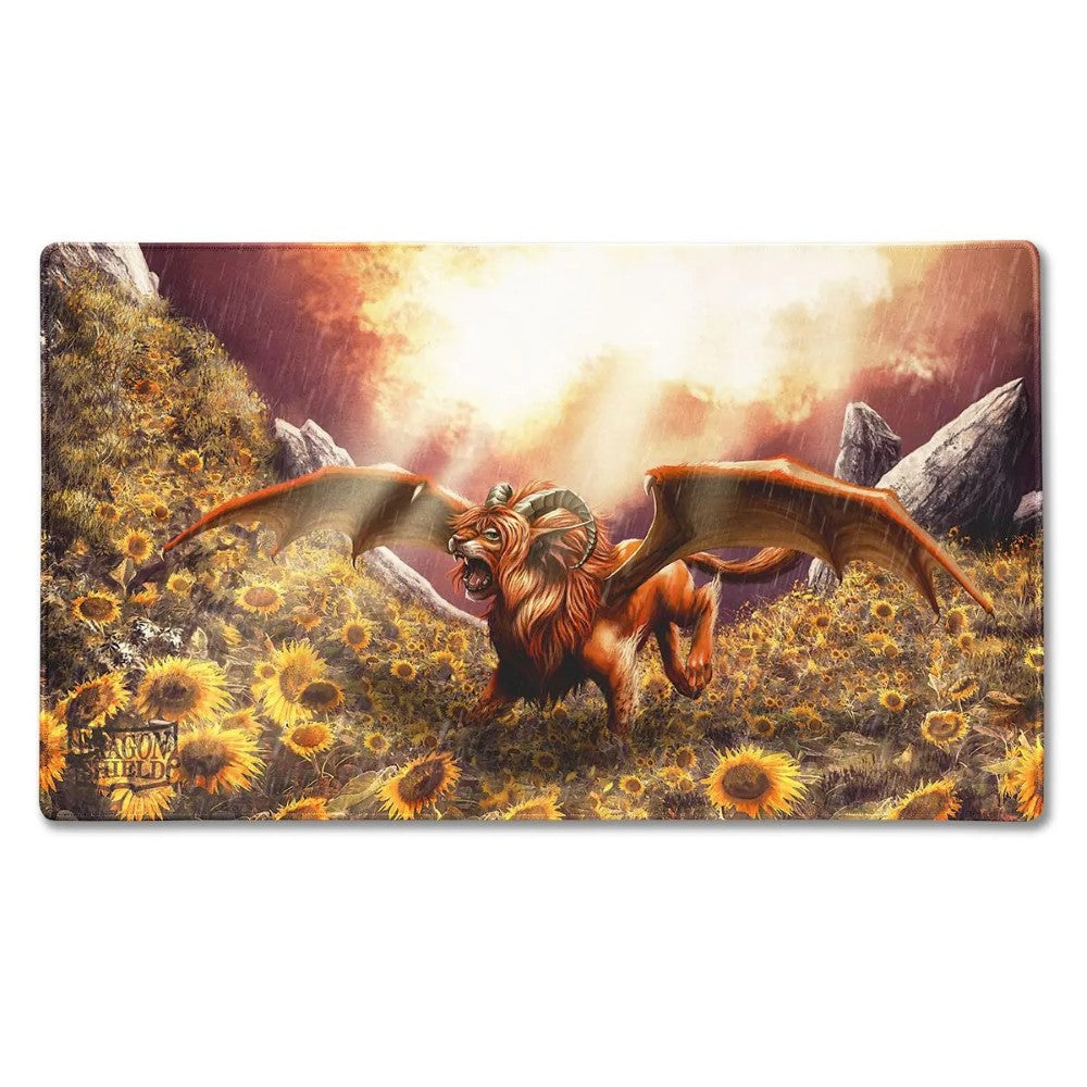 Dragon Shield: Playmat  - Case & Coin  - Tangerine (Dyrkottr, Last of His Kind)