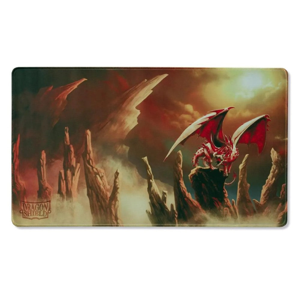 Dragon Shield: Playmat  - Case & Coin  - Ruby (Rubis, Incoming)