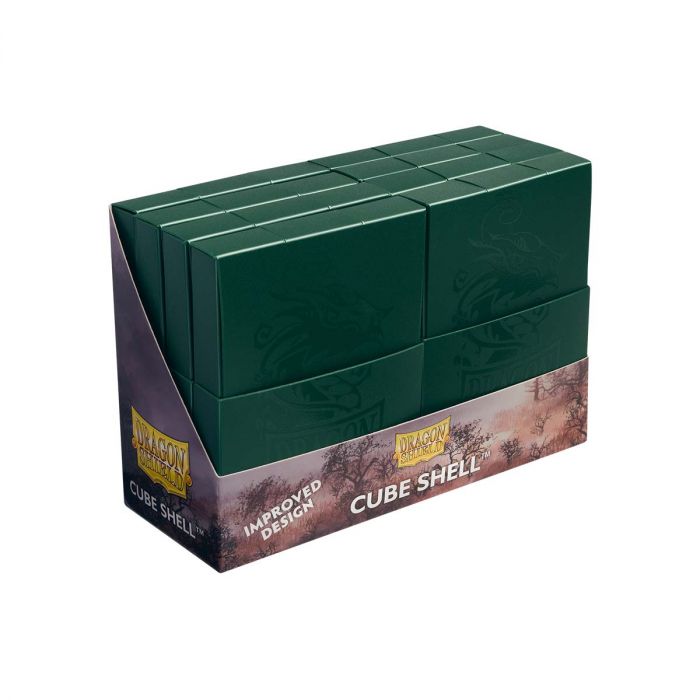 Dragon Shield: Deck Box  - Cube Shell  - Forest Green