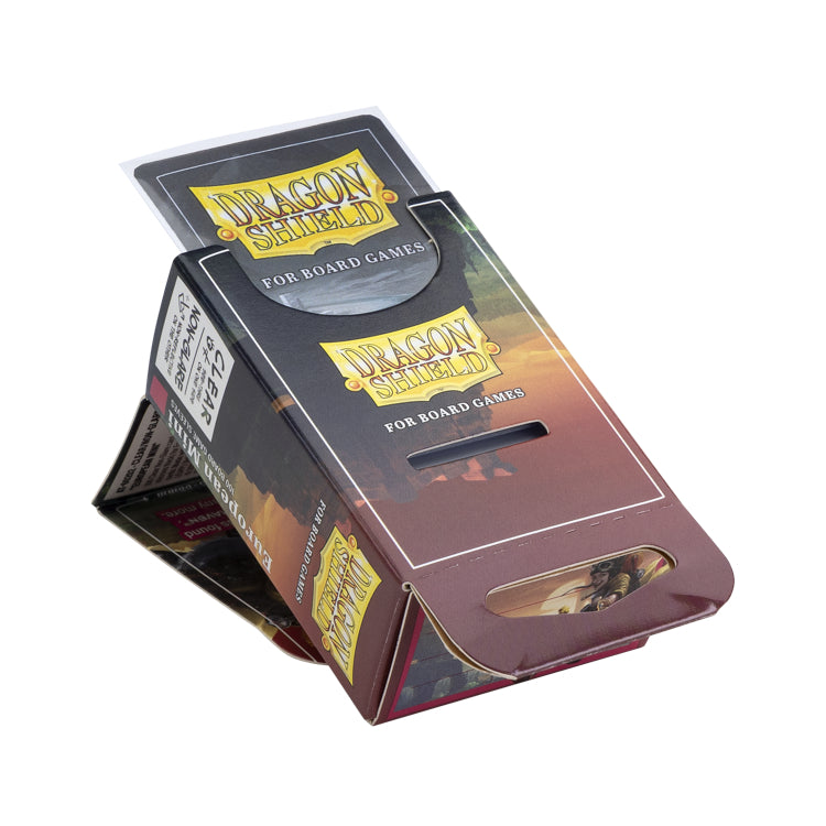 Dragon Shield: Board Game Sleeves  - Clear Non-Glare  - European Mini