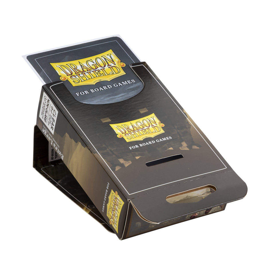 Dragon Shield: Board Game Sleeves  - Clear Non-Glare  - Extra Large