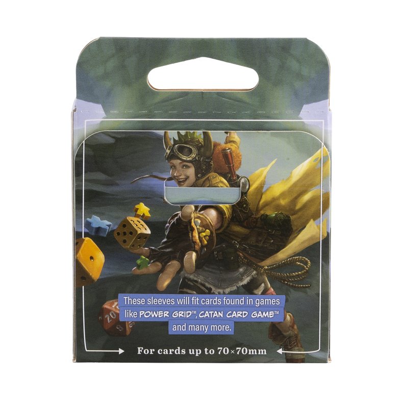 Dragon Shield: Board Game Sleeves  - Clear Non-Glare  - Square