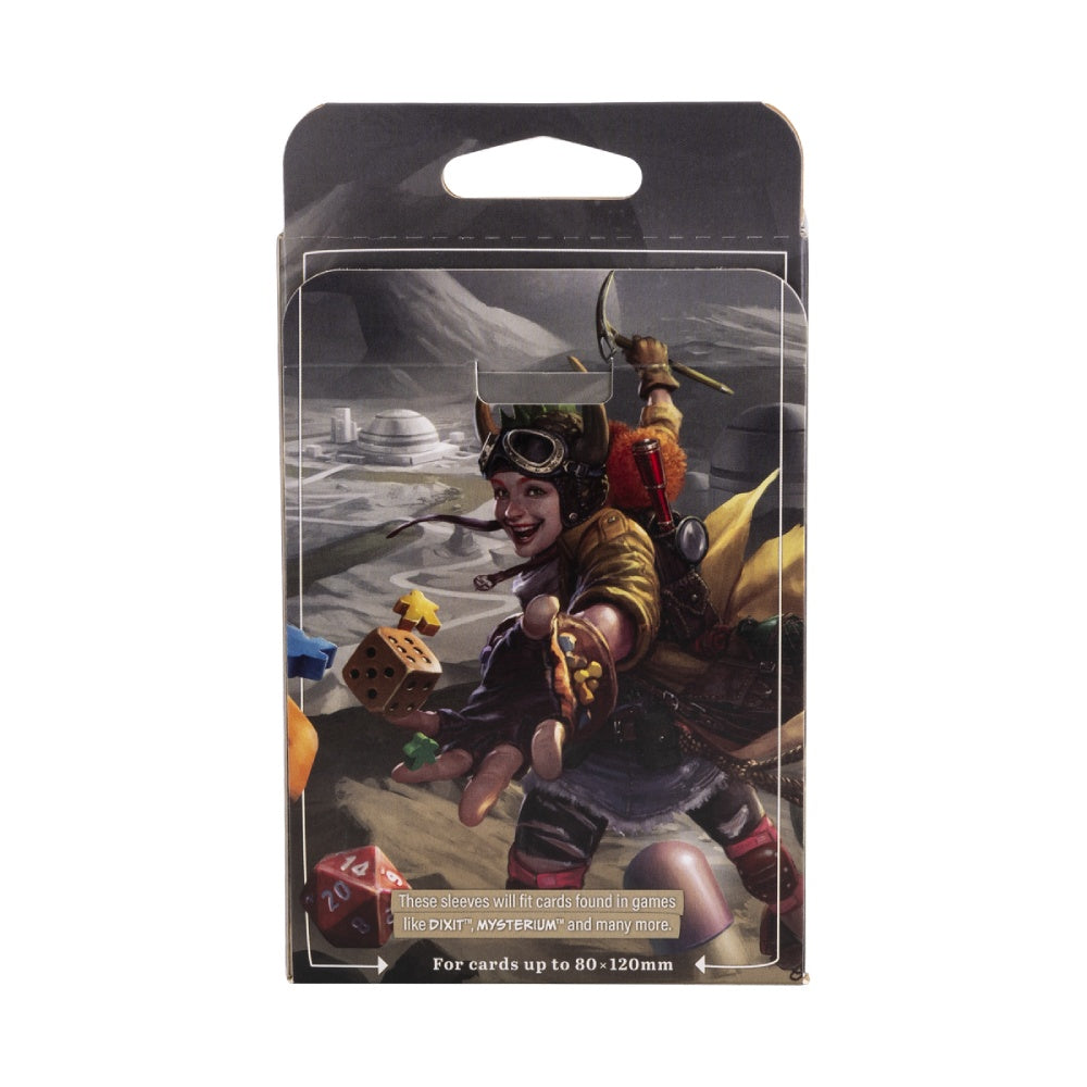 Dragon Shield: Board Game Sleeves  - Clear Non-Glare  - Oversize