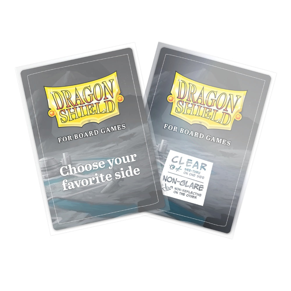 Dragon Shield: Board Game Sleeves  - Clear Non-Glare  - Grand Standard