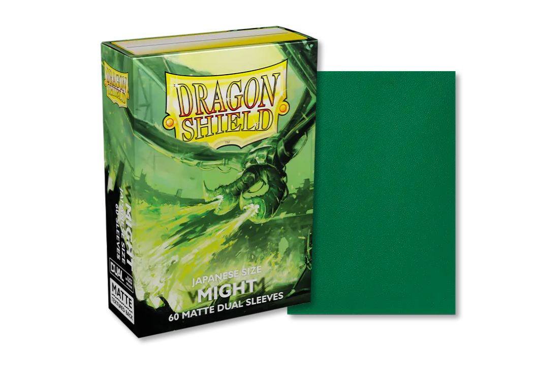 Dragon Shield: Japanese Size Sleeves  - Matte Dual  - Might