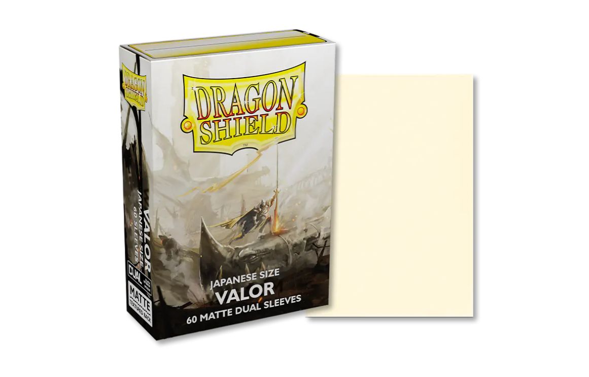 Dragon Shield: Japanese Size Sleeves - Matte Dual - Valor