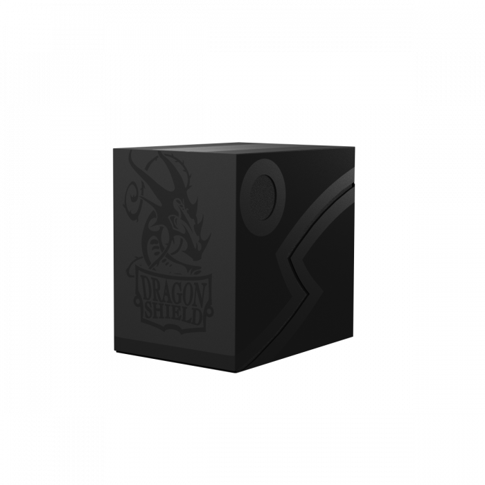 Dragon Shield: Deck Box  - Double Shell  - Shadow Black/Black