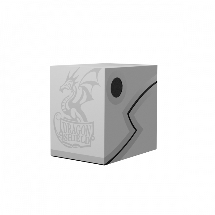 Dragon Shield: Deck Box  - Double Shell  - Ashen White/Black