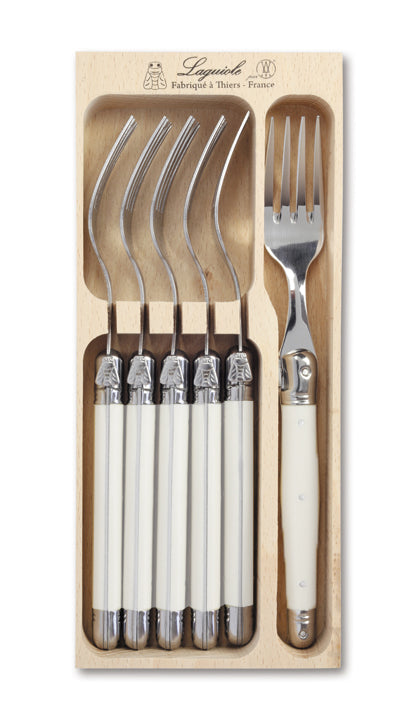 Forks - Set of 6 - Andre Verdier - White