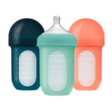 Nursh 8oz Bottle 3pk - Mint Multi - Boon