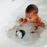 Chomp Hungry Whale Bath Toy - Navy - Boon