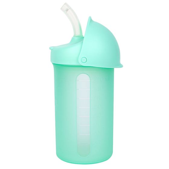Swig Straw Bottle 270ml - Mint - Boon
