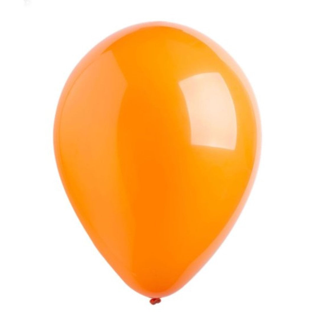 Latex Balloons 30cm Bulk Pack 200CT Fashion Orange - Pack of 200