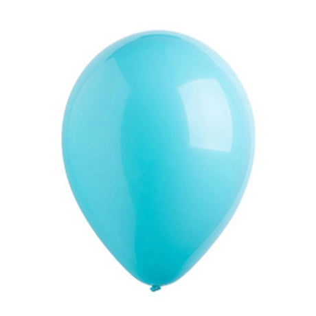 Fashion Aqua latex balloons in a bulk pack of 200; vibrant 30cm size, perfect for all celebrations and events.