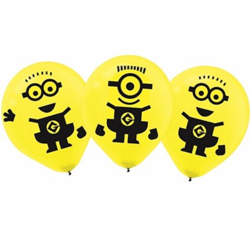 Despicable Me Minion Made Latex Balloons 30cm