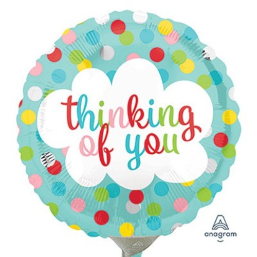 22cm thinking of you  dots (Flat)