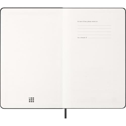 2027 Moleskine Daily Hardcover Large Black 12-Month Diary