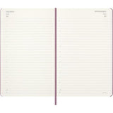 2027 Moleskine Daily Hardcover Large Majestic Pink 12-Month Diary