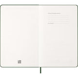 2027 Moleskine Daily Hardcover Large Myrtle Green 12-Month Diary