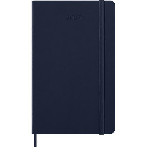 2027 Moleskine Daily Hardcover Large Sapphire Blue 12-Month Diary