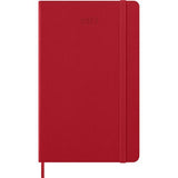 2027 Moleskine Daily Hardcover Large Scarlet Red 12-Month Diary