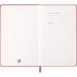 2027 Moleskine Daily Hardcover Large Scarlet Red 12-Month Diary