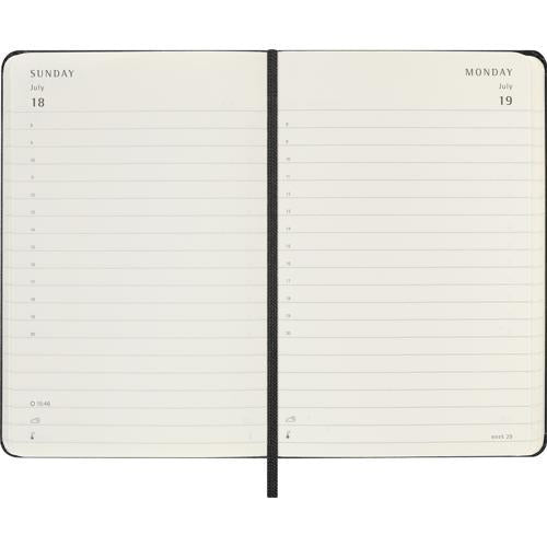 2027 Moleskine Daily Hardcover Pocket Black 12-Month Diary