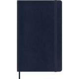 2027 Moleskine Daily Softcover Large Sapphire Blue 12-Month Diary