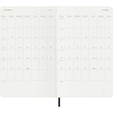 2027 Moleskine Daily Softcover Large Sapphire Blue 12-Month Diary